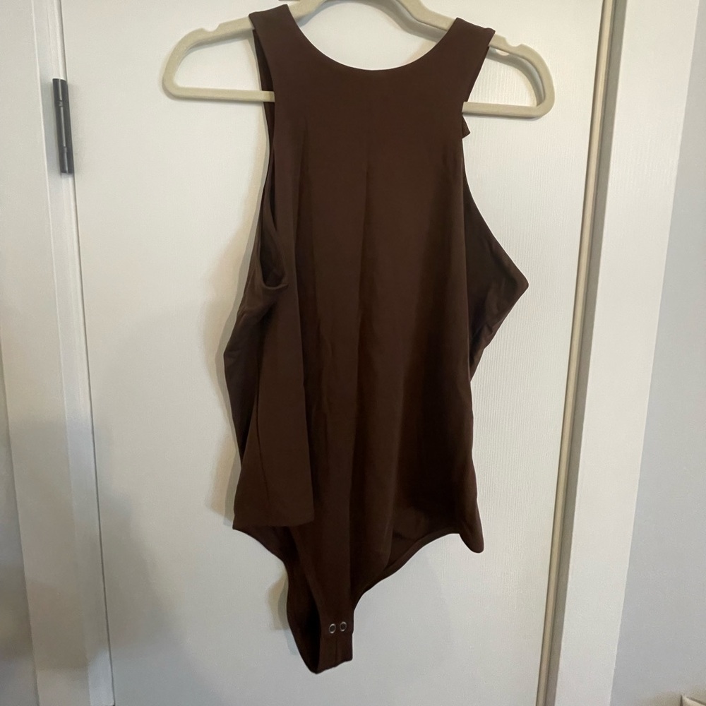 NWT Banana Republic/Factory Rich Brown Bodysuit